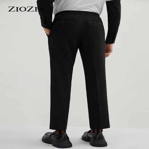 Ziozia [под jiumuwang] Spring Fashion Casual Slim-Fit Men's Youth Business Сплошные брюки zpp11162b черный 82/175 82a