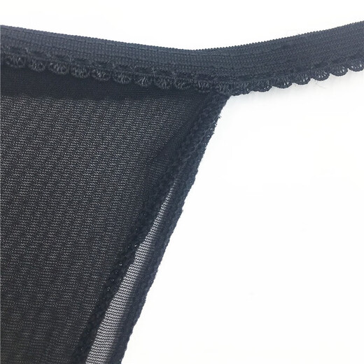 Private men's underwear, thin, fully transparent and traceless, multi-color triangle stockings cover, colorful thong cover, T-pants cover, large elasticity, 160Jin Jin is equal to 0.5kg, inside, black condom opening