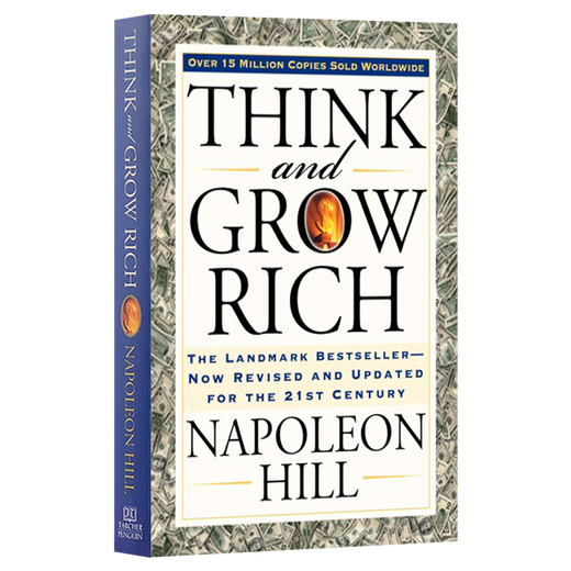 思考致富 英文原版 Think and Grow Rich 拿破仑希尔 人格心理学 经管畅销书 成功学 搭成功法则全书 思考快与慢