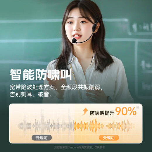 Maono Little Bee Amplifier Teacher's Special Lecture Tour Guide Shopping Guide High-power Speaker Microphone Audio Speaker High Volume Outdoor Portable Waist-hangable M10 Five-leaf Flower Wired Model High Volume + Anti-Howling