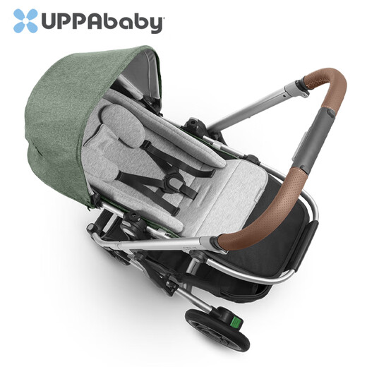 Uppababy Newborn Croller Cushion 3-6 месяцев SNG светло-серый
