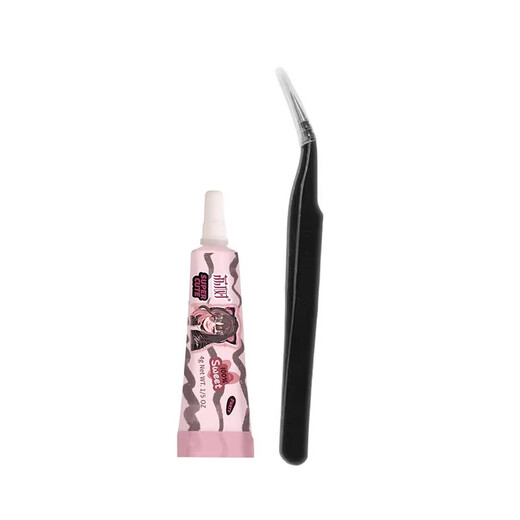 Lishu Pure Cat Ears False Eyelashes Tweezers and Glue Special Tools for Eyelash Beauty