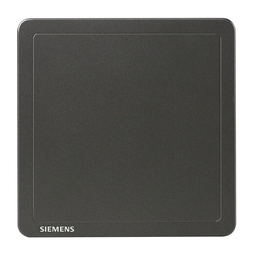 SIEMENS switch socket blank panel cover Zhidian metal black