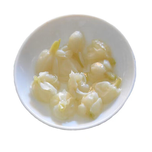 Mingbo original dried jasmine flowers from Heng County, Guangxi, fully opened dried jasmine flowers with strong fragrance, canned jasmine pure flowers (buds) 100g