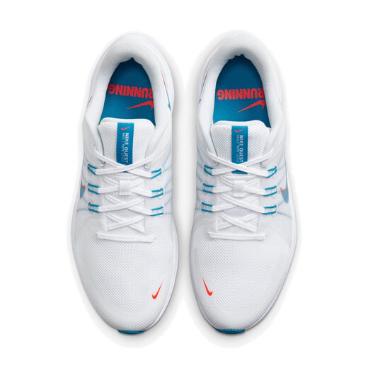 
Nike (NIKE) Quest shock-absorbing and lightweight sports shoes mesh breathable running shoes casual shoes men's shoes DA1105-101(Quest 4) 43
