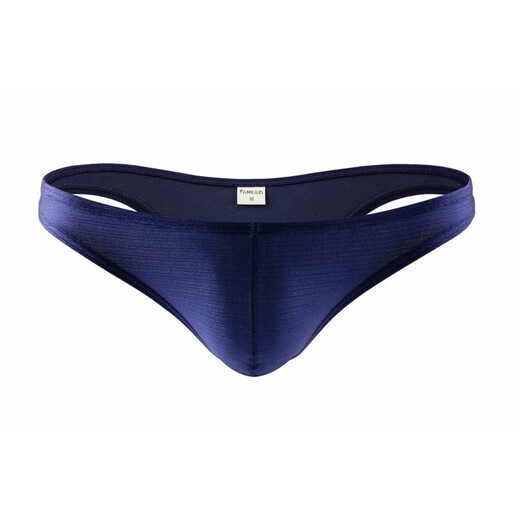 ROSELEX Confidential Shipping Sexy Underwear Men's Thong Low Waist Comfortable Sexy Large Pouch Gay Inner M Black