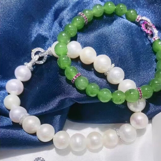 Qianqimeng 18K gold small waist spacer gold-plated jade necklace ruby connecting buckle pearl bracelet diy wheel spacer medium-gold