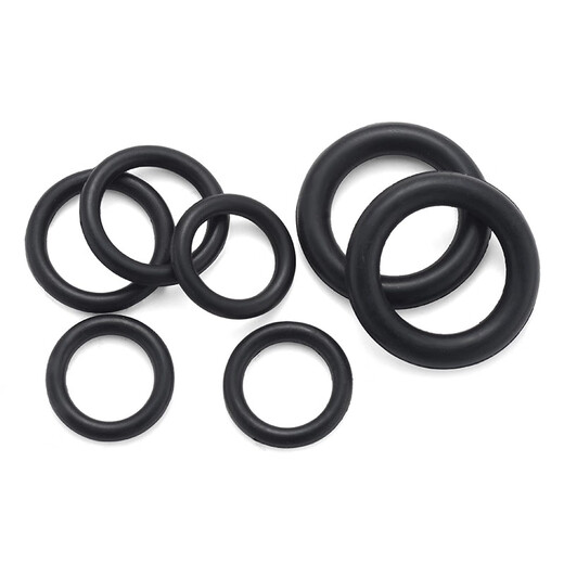 Jinggong (JINGGONG) rubber sealing ring o-ring set o-shaped rubber ring nitrile oil seal sealing ring waterproof and high temperature resistant black gasket hardware repair 24 types of large repair box recommended