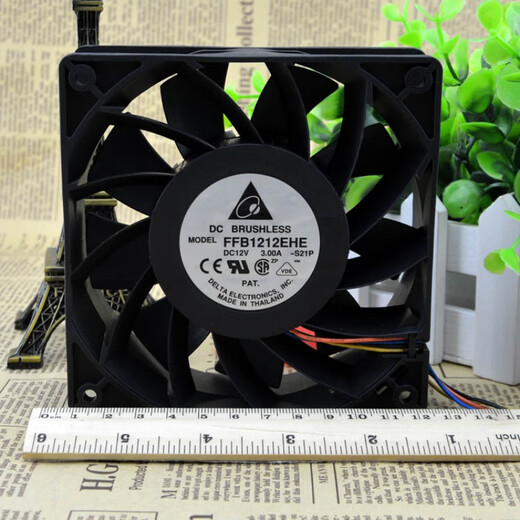 Fan 3A violent fan 12cm fan FFB1212EHE 12V PWM fan 3.0A 3.0A