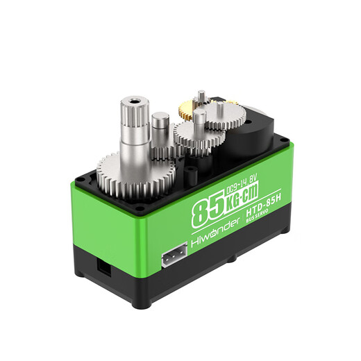 Huaner intelligent serial bus servo 85KG torque dual-axis high-precision large torque with feedback metal gear HTD-85H robot manipulator servo HTD-85H bus servo