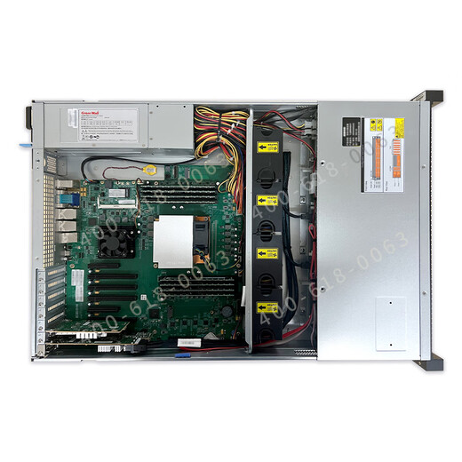 超越申泰飞龙RM5000-F国产信创服务器自主可控FT2000+ 64核/128G/2*960G+4*8T/2G/试用版银河麒麟V10国防版