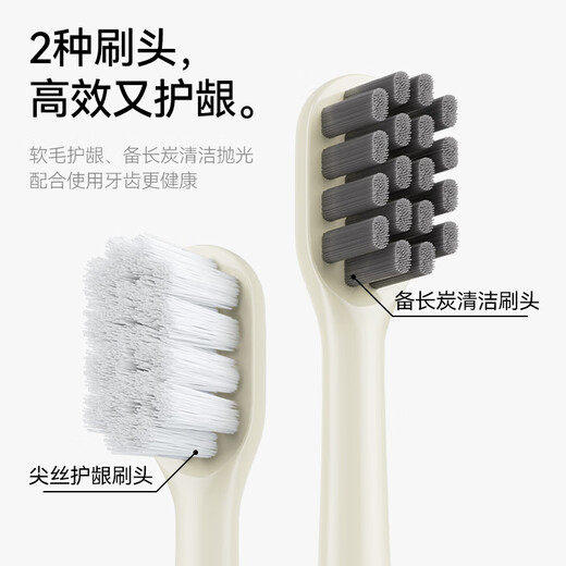 Lebooo electric toothbrush with soft bristles, gum protection, long battery life, 120 days, electric toothbrush for couples, birthday gift for boyfriend/girlfriend, 4 brush heads, light purple New Year gift