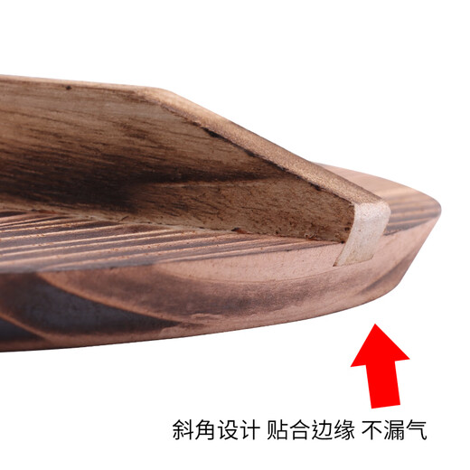 Baijie fir pot lid household wooden pot lid solid wood lid round wok lid large pot lid water tank lid 32cm