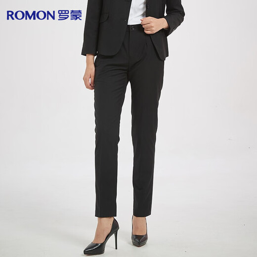 Lomon trousers women's four-season business casual high-waist stretch suit long trousers straight formal wear professional overalls for women