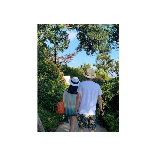 ALBINELE白色礼帽小香风赫本风复古夏天英伦法式优雅拍照帽子平顶名媛草帽 米色 可调节