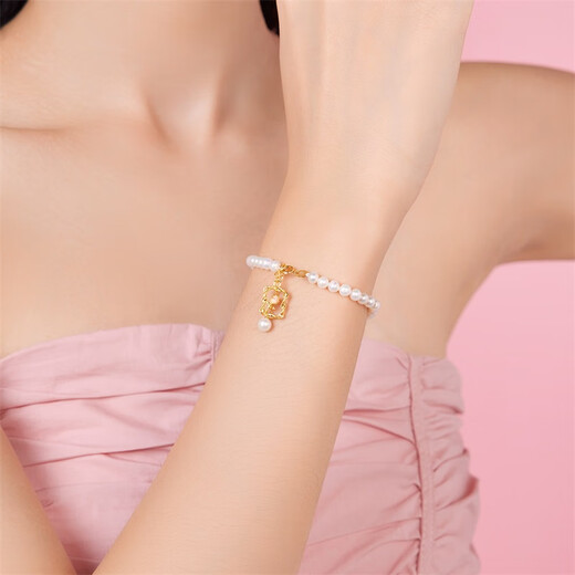 Saphire 18K gold pendant for women, enamel tulip flower tag, bow pendant, gold DIY pendant for birthday gift, tulip pendant