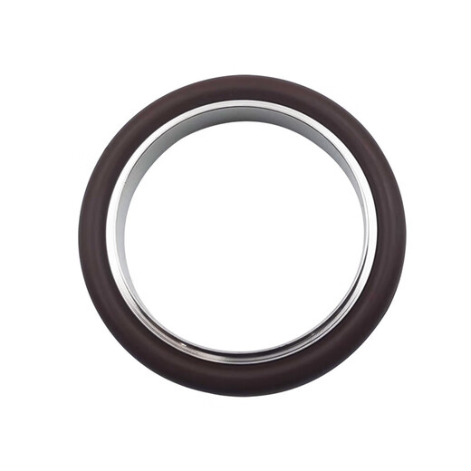 Lu Yueting 304 stainless steel clamp bracket + fluorine rubber ring KF16/25/40/50 Dingqing ring vacuum gasket mesh bracket stainless steel bracket + true fluorine rubber ring/KF-25-fluorine content 70%