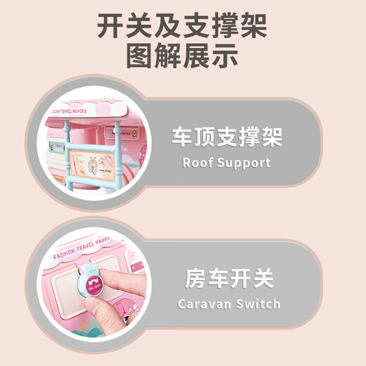 雅斯妮儿童玩具女孩娃娃仿真别墅过家家换装洋娃娃公主4-6岁生日礼物