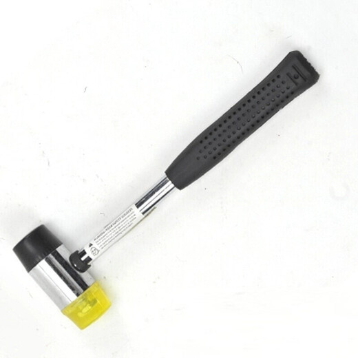 Deli tool steel pipe handle installation hammer rubber hammer rubber installation hammer tile hammer 40mm rubber installation hammer DL5340