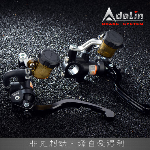 Aideli direct push pump PX1 car modified N1S/NQI/U+B/Cheliwu AK brake pump black right 19 pressure (