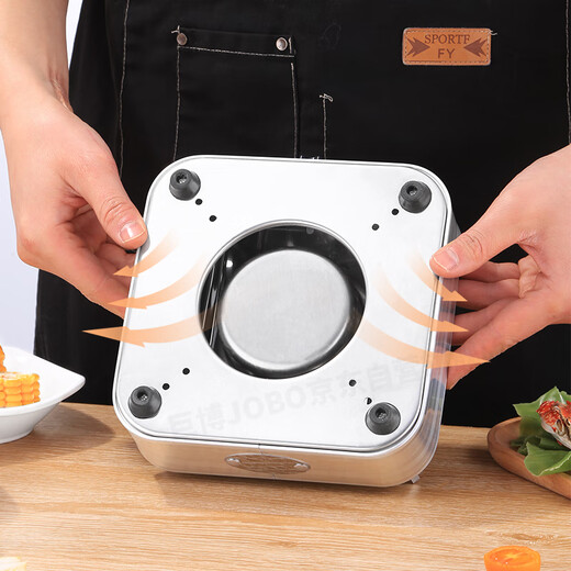 JOBO commercial alcohol stove hot pot dry pot solid liquid alcohol heating stove hotel drawer type