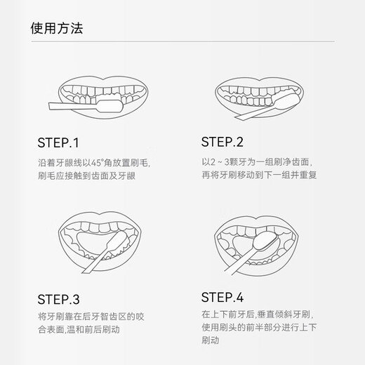 UKS adult 10,000-bristle wide-head antibacterial toothbrush to relieve sensitive gums, 1 soft bristles for men and women