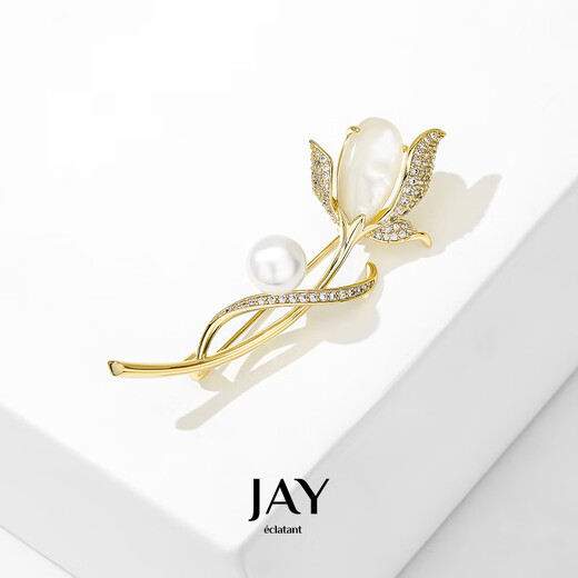 Jay corsage brooch, high-end women's coat pin, birthday gift for mother, mother-in-law and elders