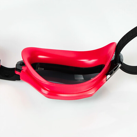 Arena Japan imported large frame anti-fog waterproof swimming goggles coated large field of view unisex comfortable professional competition swimming goggles 820 red frame high-definition anti-fog, originally imported