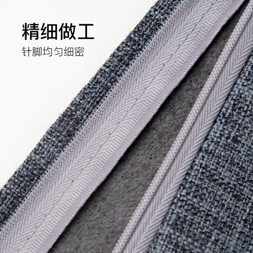 Foojo solid color pillow cushion simple lumbar pillow 45*45cm smoke gray bedside cushion plain color