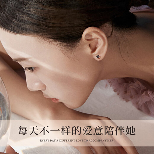 Helena Earrings Women's Weekly Earrings Earrings Women's Pearl Earrings Earrings Wife's Birthday Gift Women's Silver Earrings HR Weekly Lover Earrings Qicang Light Luxury Set