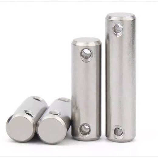 Bingneng 304 stainless steel GB880 double-headed hole cylindrical pin pin positioning pin latch pin fixed pin M4-M24mm diameter 6*15 5 pieces