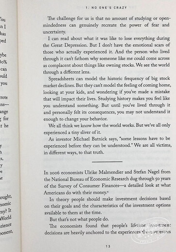 致富心态 关于财富 贪婪与幸福的20堂理财课 The Psychology of Money 英文原版 Morgan Housel