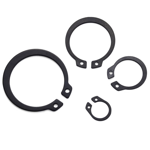 Jinggong (JINGGONG) 65 manganese steel shaft circlip shaft clamp for external circlip shaft circlip C-type circlip GB894 3- 95 15 open hole type (200 pieces)