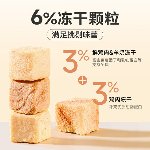 MYFOODIE Dog Food Beef Goat Milk Full Price Freeze-Dried Food Teddy Golden Retriever Corgi Small Dog General Puppy Food 2kg 10kg Beef Blueberry Full Price Freeze-Dried Puppy Food 0lb (Subject to actual Specifications)