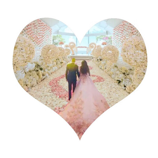 Chenbu artificial rose petals arrangement, wedding fake flower decoration, proposal, birthday confession, stage props, wedding hand-spreading flowers, no rub, light pink, 1Jin Jin equals 0.5kg, about 8000 pieces