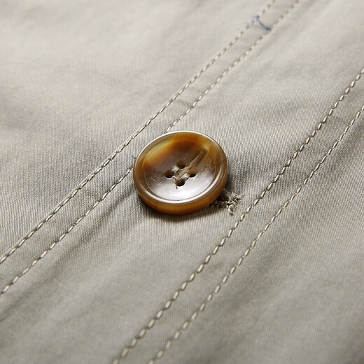 Hengyuanxiang 100% cotton executive jacket men's spring and autumn business casual dad jacket middle-aged and elderly tops