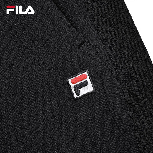 FILA official sports pants men's trousers autumn knitted straight sweatpants sports casual running pants