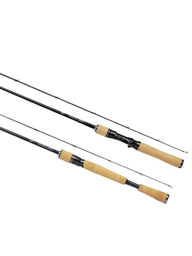 Daiwa 25 neue Blacklabel x Japanische Version Schwarz Mark Luya Rod Universal Long Throw Rod Mikroobjekt Sea Bass Mandarin Fischstange 2.03m Japanische Version 681mh/MFB