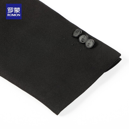 Romon suit men's slim fit professional formal elastic suit business groom's suit wedding dress men's clothing