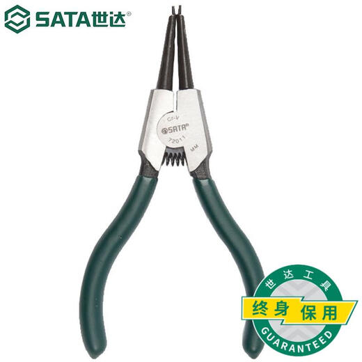 SATA 72011 German style straight circlip pliers for shafts 5
