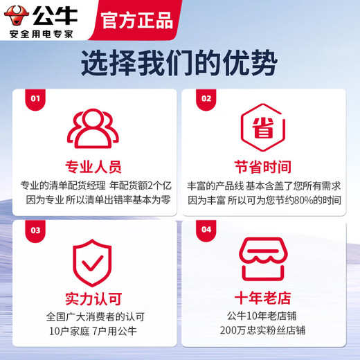 Bull (BULL) switch socket panel 86 type wall concealed installation G57 Duxuebai one-open double five-hole socket butterfly wing ultra-thin socket Muxuebai one-open double control five-hole