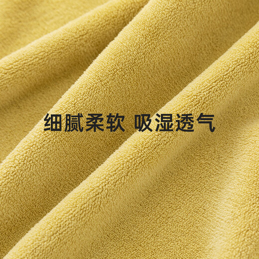 Papa crawling four seasons new baby bath towel cloak hooded bathrobe bath baby blanket plus velvet quilt can be wrapped yellow green 80cm 125cm