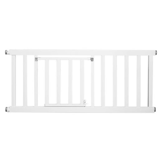 Raft core dog fence indoor door fence pet dog fence isolation railing anti-cat cat puppy guardrail cage small dog installation range 69-75CM without door