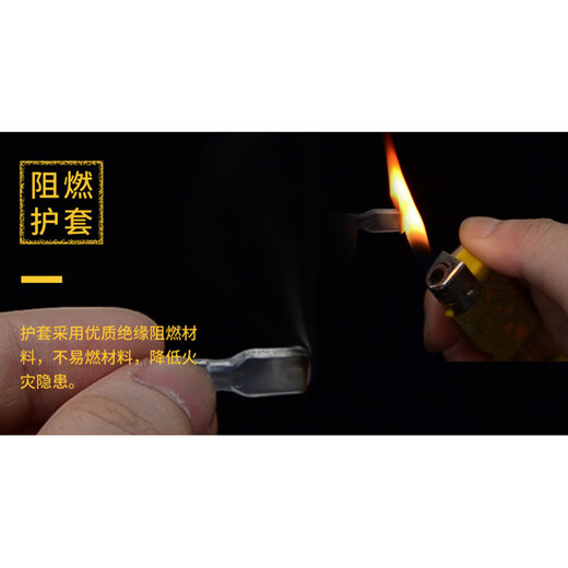 Andatong cold-pressed spring terminal plug-in cold-pressed terminal wire connector female spring + sheath box