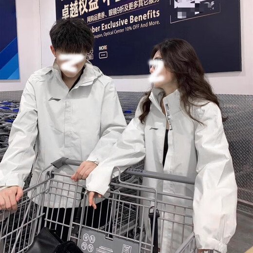 李宁风衣外套2024健身系列秋季男款休闲防风连帽运动服防泼水百搭上衣 灰绿 AFDT753-2 XL