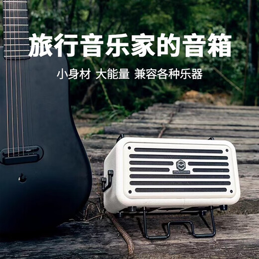 Music Knight MA60 audio Internet celebrity live performance road show home electric blowpipe saxophone guitar playing and singing karaoke Bluetooth speaker red
