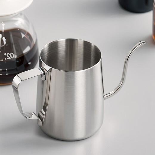 CLITON304 stainless steel hand-brewed coffee pot, travel office home hanging ear coffee pot, long mouth coffee pot, thin mouth pot