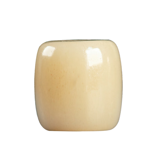 Fat Donglai quality beeswax old type bucket beads moisturizing material deer bone beads loose beads 108 Buddhist beads bracelet separated by beads bone single small size | about 6*5mm