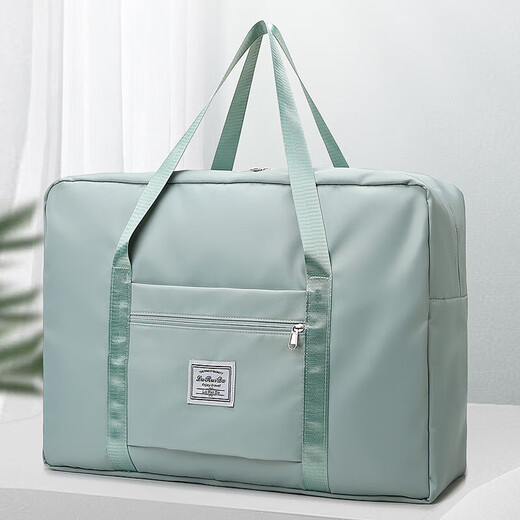 界末多功能旅行包大容量防水行李袋收纳袋出行开学收纳包整理衣服棉被 特大号绿色【适合装棉被搬家】