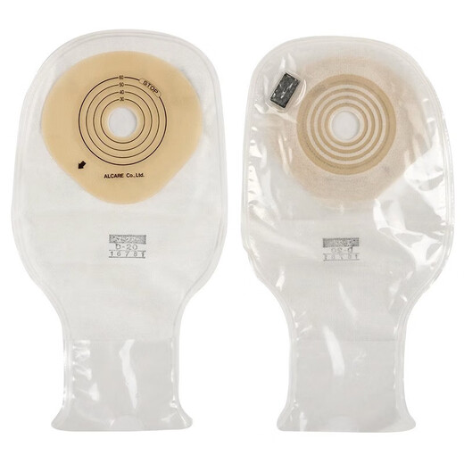 
ALCARE imported from Japan 16781/16771 one-piece enterostomy pocket YOUCARE series feces bag belt ALCARE 16781 stomat pocket [with carbon sheet] 30 pieces/box